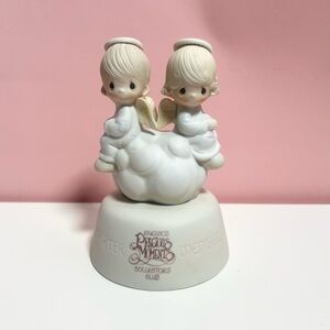 Vintage pastel retro 70s 80s precious moments angel figurine